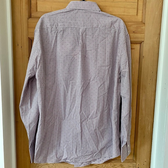 💫HP💫 Brunello Cucinelli Burgundy Checked Long Sleeve - Picture 4 of 9